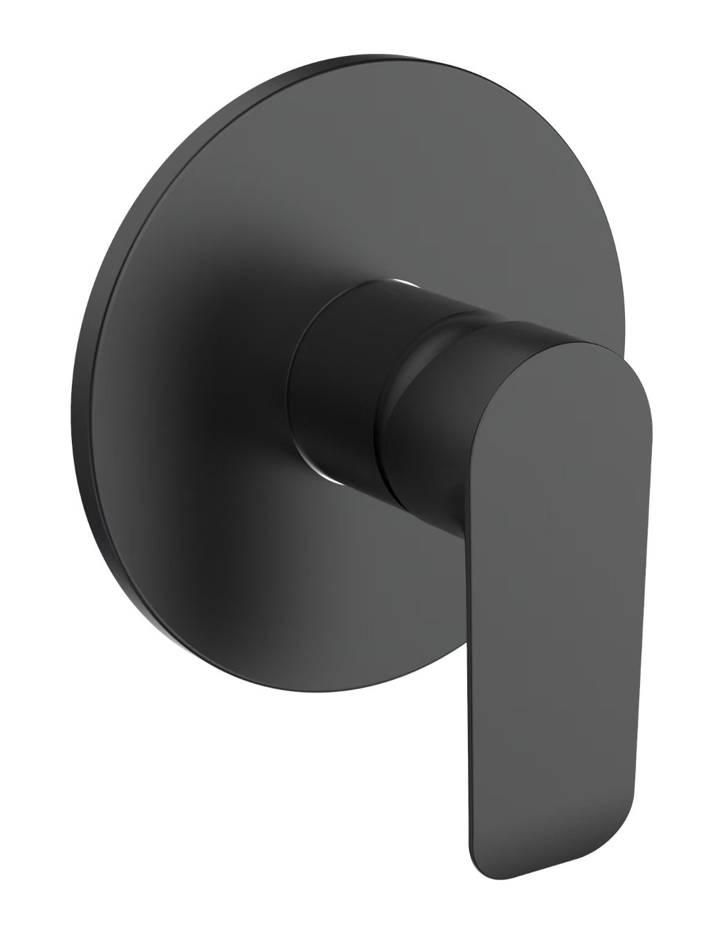 OneLife F1-300MB Σετ Μίκτης & Κεφαλή Ντουζ Εντοιχισμού για Ντουζιέρα Μαύρο ματ