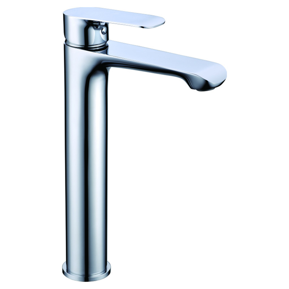 OneLife F1-921C Αναμεικτική Μπαταρία Νιπτήρα Ψηλή Ασημί