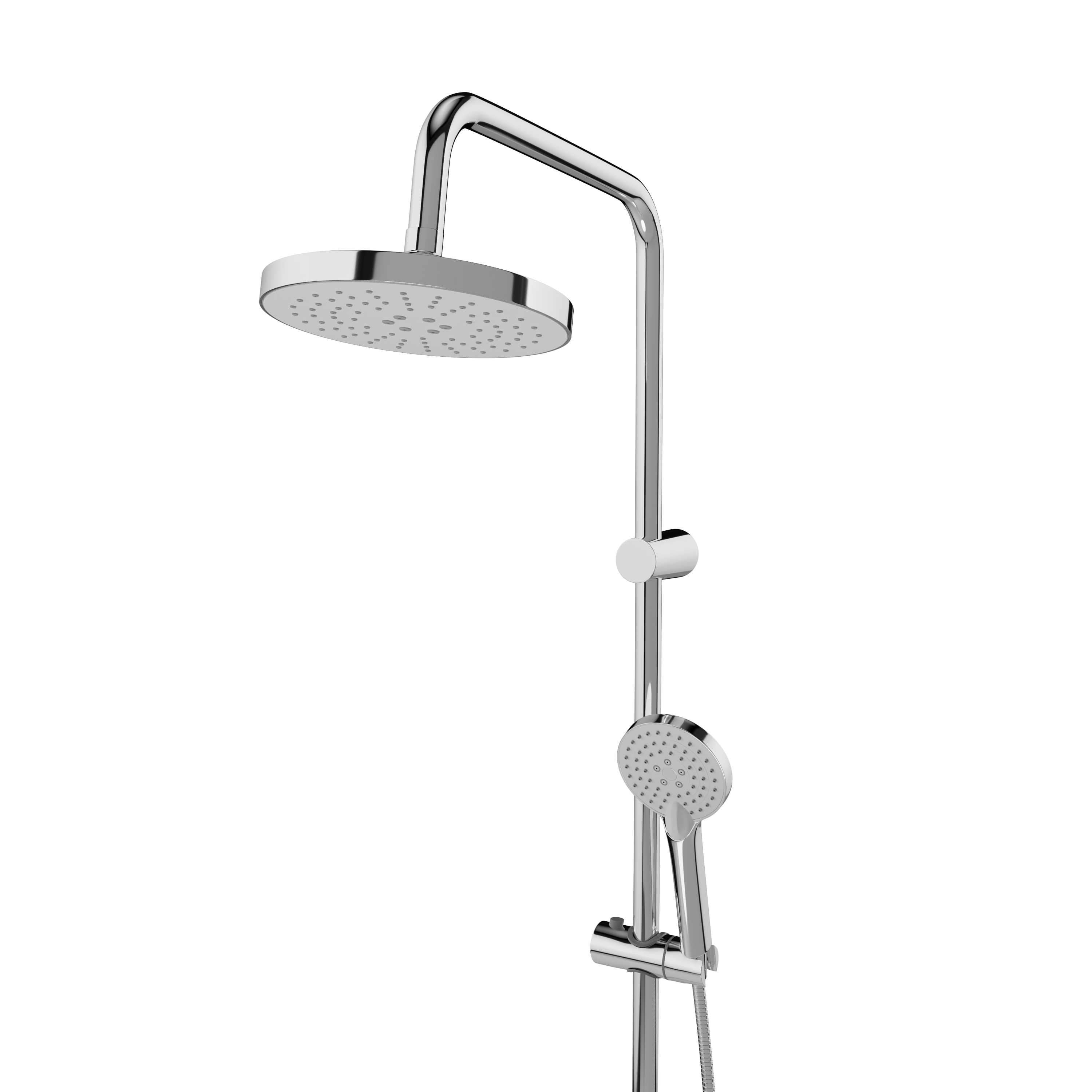 OneLife S1-300C Στήλη Ντουζ χωρίς Μπαταρία Ασημί